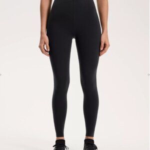 Oysho Women's Compressive Black High-Waisted Tall Leggings Size L
